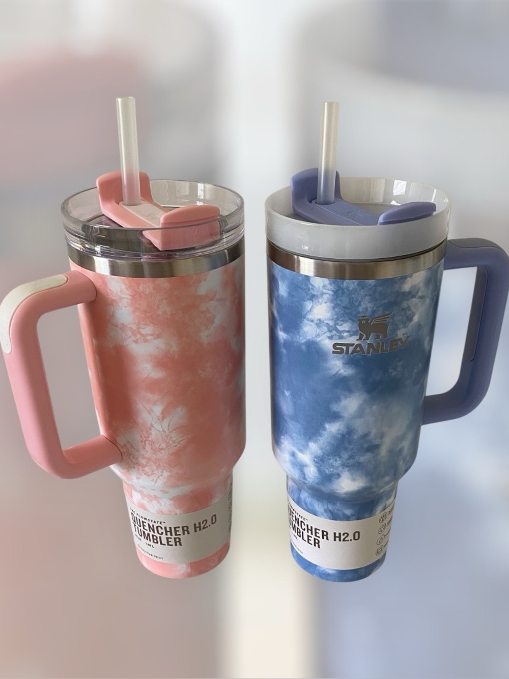 Stanley Quencher 40oz. H2.0 Tumblers - Pink &/OR Blue NEW
